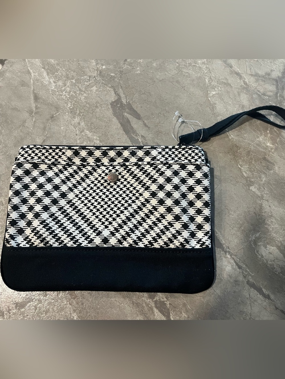 NWOT!! Lands End Canvas Zipper Wristlet Pouch
